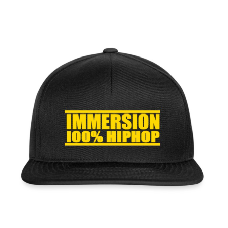 Casquette IMMERSION 100% HIPHOP